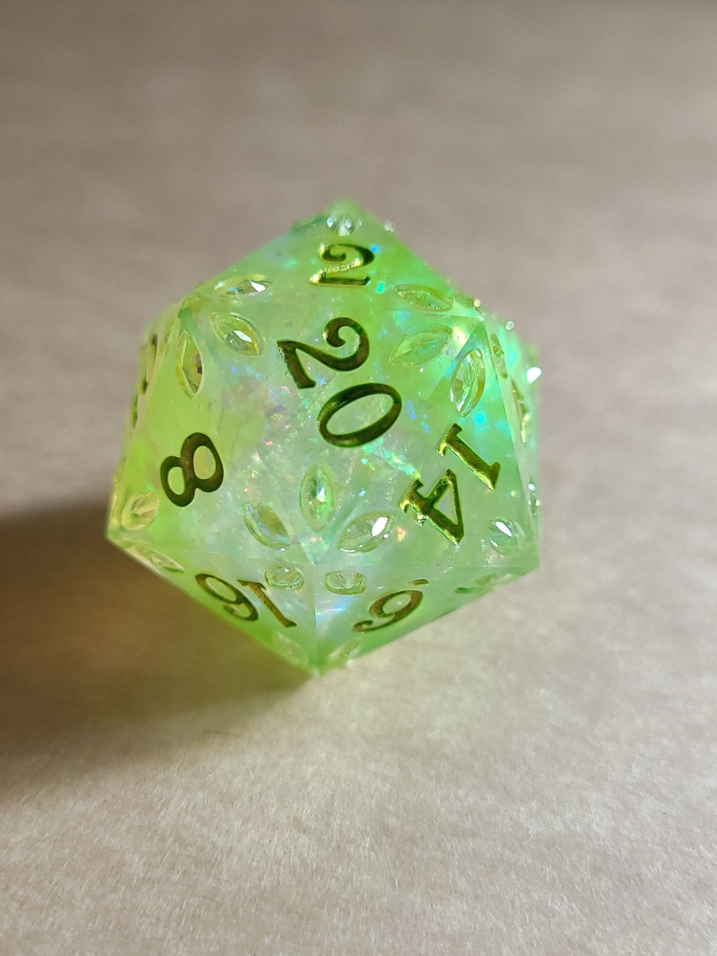 Gemburst: Verdant Rebirth D20, 28mm (Matte)