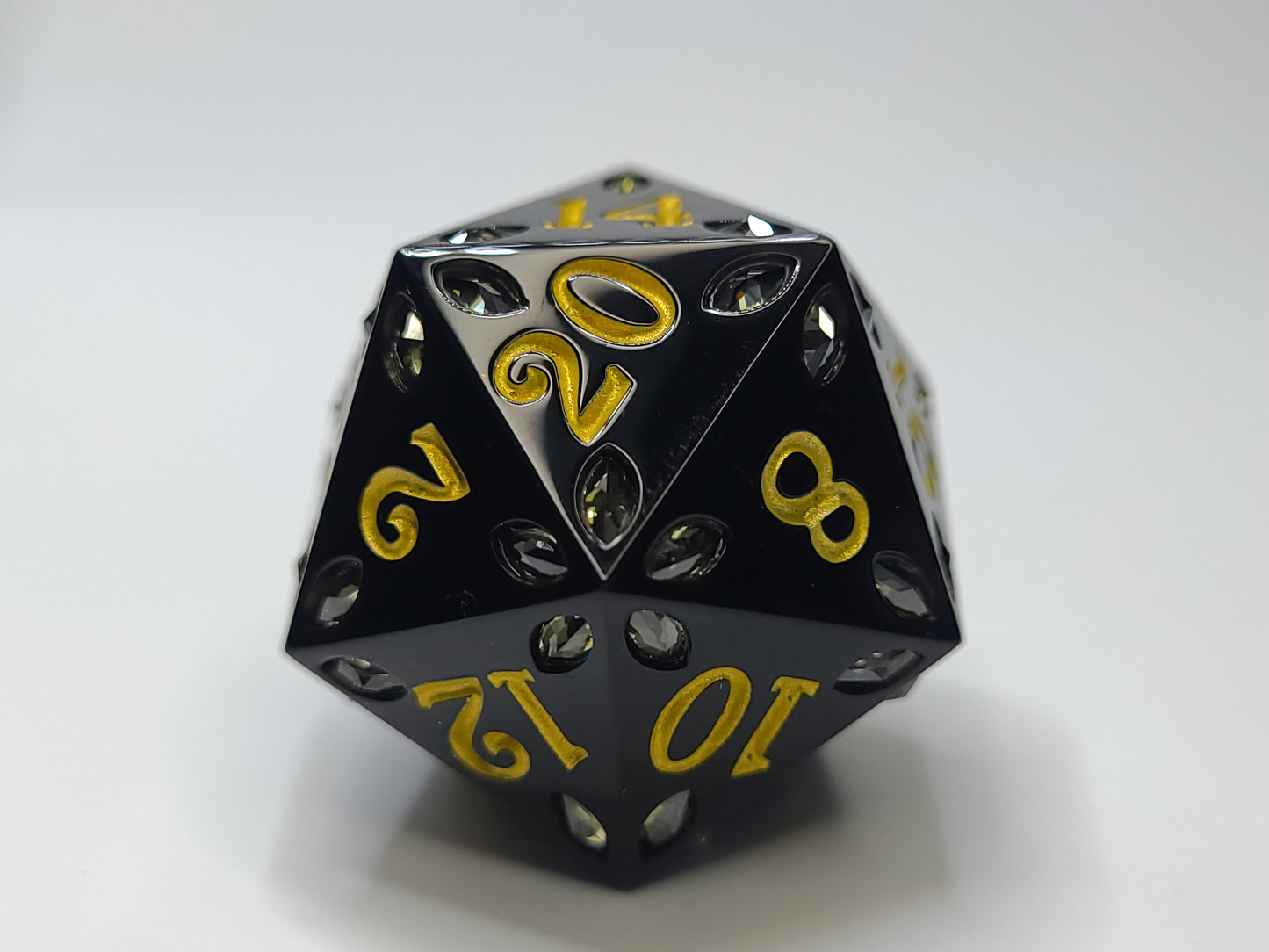 Gemburst: Eclipse (Yellow) D20, 28mm