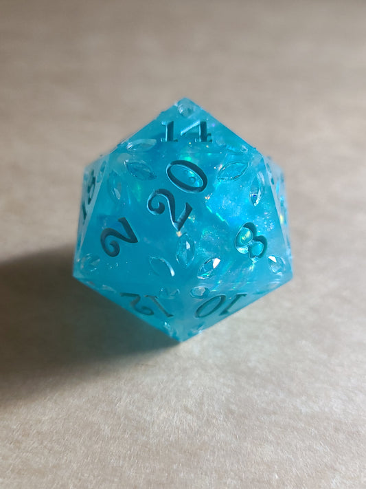 Gemburst: Frozen Waves D20, 28mm (Matte)