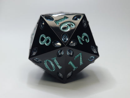 Gemburst: Eclipse (Light Blue) D20, 28mm