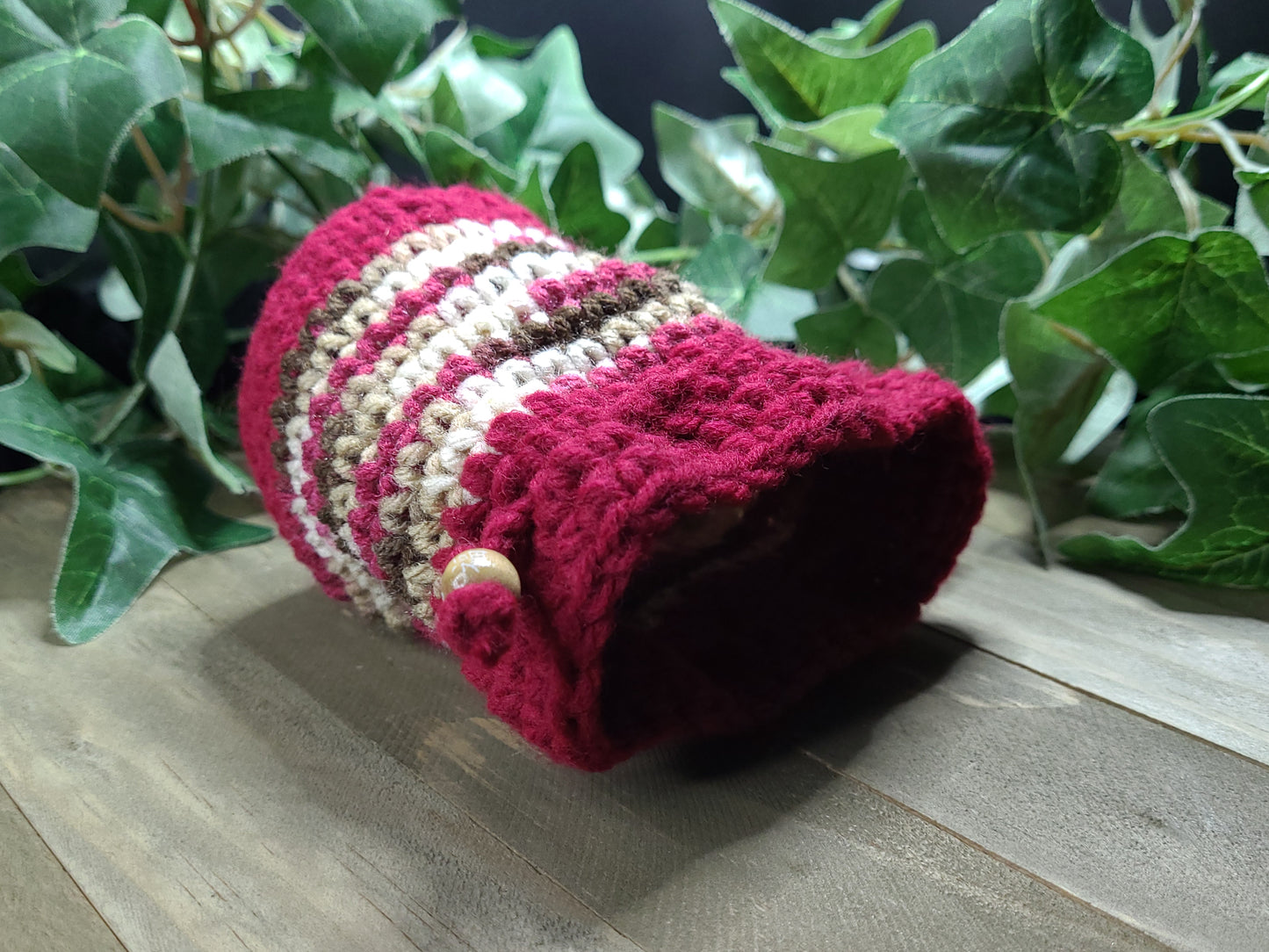 Dice Bag - Rustic Red