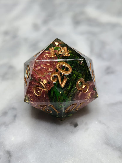 Fairy Rose D20 (Copper)
