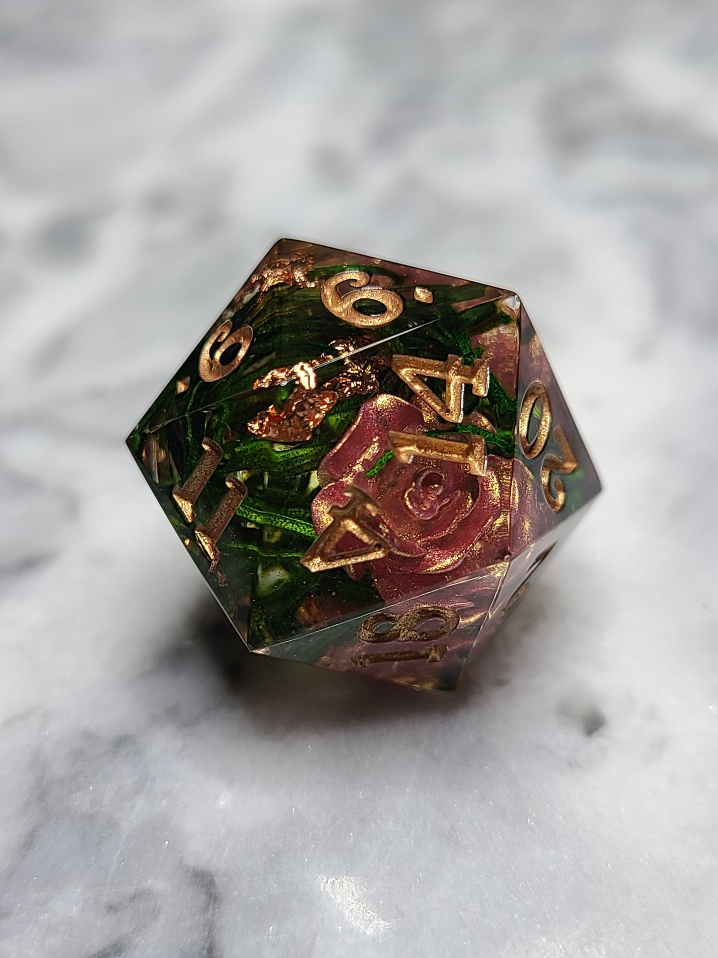 Fairy Rose D20 (Copper)